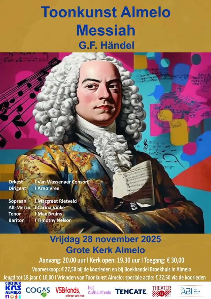 Handels Messiah door Toonkunst Almelo